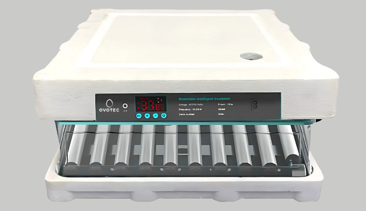 Chocadeira automática OvoTec ajustada para incubação de ovos no inverno